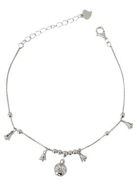 通体925纯银女冷淡风镂空设计