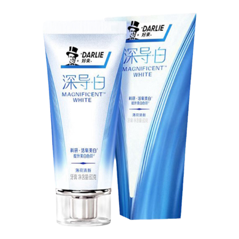 好来深导白薄荷清新牙膏