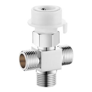 水龙头一进二出三通接头洗衣机进水管口角阀四通分水分流器一分三