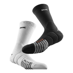 斯伯丁球员级专业篮球袜quick版无畏者grip进口防滑纱精英长筒袜