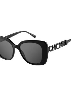 网红小香墨镜女可配度数防紫外线