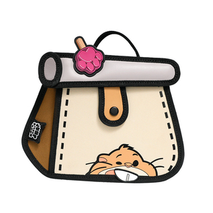 JumpFromPaper迪士尼疯狂动物城旅鼠卡通手提包单肩包斜挎包礼物