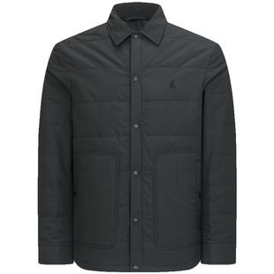 【新品】BEANPOLE滨波秋冬男士厅局商务风衬衫型绗缝翻领简约棉服