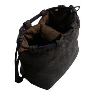 茶具收纳包香云纱镂空小花团原创手工一壶一杯复古便携功夫茶事包