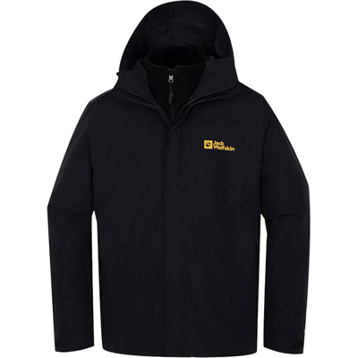 Jack wolfskin/狼爪正品复古男士三合一冲锋衣5012776-6000