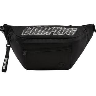 李宁反伍斜挎包2026新款男包正品潮酷黑色通勤轻便反光运动单肩包