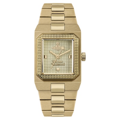 viviennewestwood西太后小方表时尚小众金色方块腕表女式生日礼物