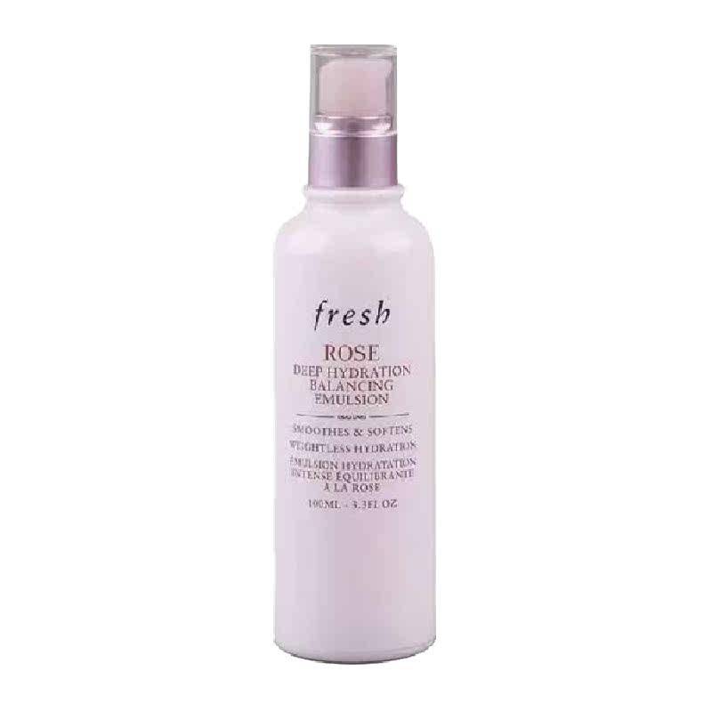 【下拉领淘金币更优惠】Fresh馥蕾诗玫瑰密集保湿平衡乳100ml