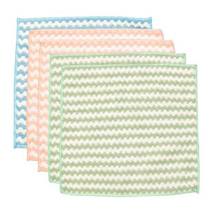 摩登主妇抹布厨房专用洗碗布强吸水清洁擦桌家用易清洗珊瑚绒毛巾