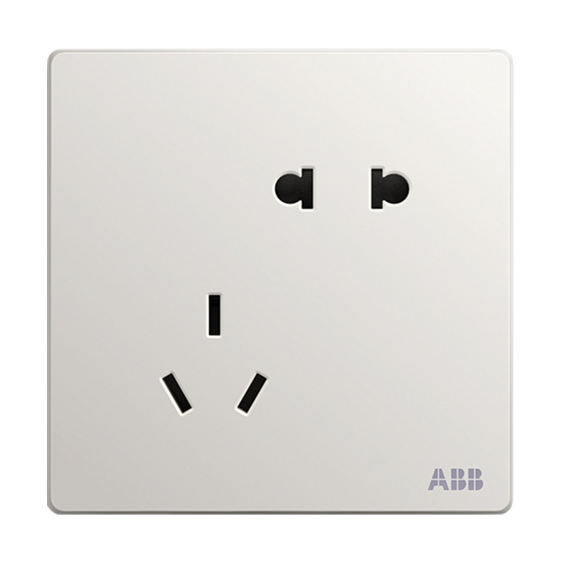 家用纯平无框大翘板86型ABB北京