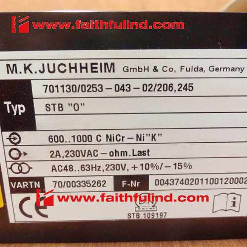 议价Jumo 00335262 久茂全新温控器 701130/0253-043-02/206,245