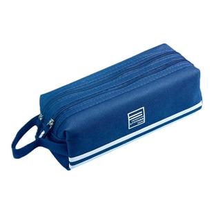 得力铅笔盒二年级文具盒简约小学生女款男款4新一三四五六年级上册大容量笔袋13岁女孩男孩isn风ing风宁海