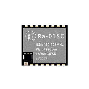 安信可推荐LLCC68芯片LoRa无线射频模组SPI接口IPEX天线 Ra-01SC