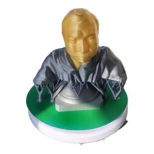 AI制造照片发送生成雕塑半身像纪念怀念战友情定制双色白模单色