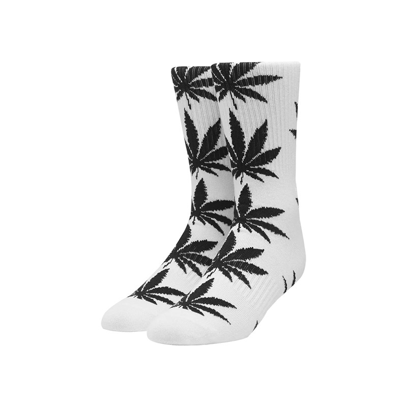 现货 HUF Plantlife Crew Socks 正品枫叶滑板长筒运动毛巾袜子潮