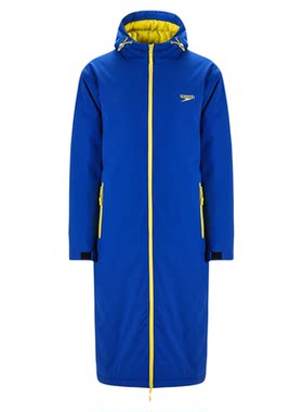 Speedo加厚加长出水服棉服少年款