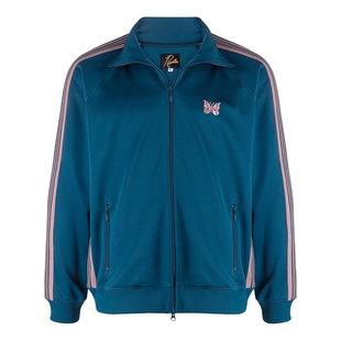 NEEDLES GFKTC潮牌丝绒蝴蝶日系复古校园风男女运动上衣夹克外套