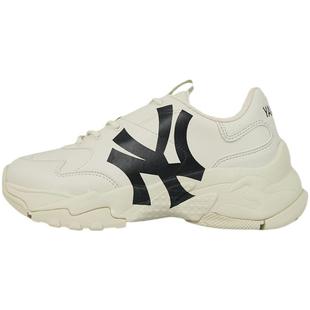 mlb 秋冬老爹鞋女鞋白色增高复古小白鞋男黑休闲鞋运动鞋子C1/C01