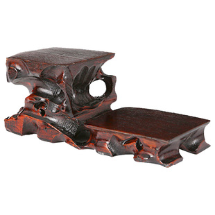 摆件底座托架实木圆形紫砂茶壶佛像小花瓶工艺品多肉花盆托盘方形