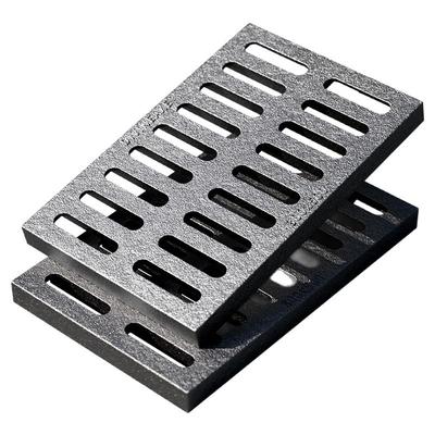 铸铁下水道盖板雨水水篦子排水沟沟盖板地沟水沟长方形球墨铁井盖