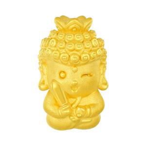 周大生黄金转运珠手链足金十二生肖守护佛硬金龙生肖手绳节日礼物