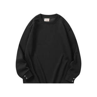 班尼路SK日系潮牌卫衣男春夏季圆领宽松套头男装休闲长袖上衣服YS