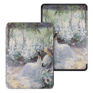 适用掌阅ireader保护套light4 turbo青春版light3软壳Neo3硬壳light4c悦享版A6壳Neo2 R6002壳休眠梵高莫奈a6