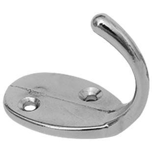 【绿典】只赚信用锌合金挂钩.挂钩.单勾.排勾.衣帽钩特厚只售单钩