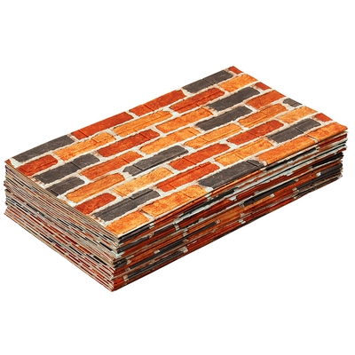 墙面翻新自粘泡沫砖纹墙贴防水擦