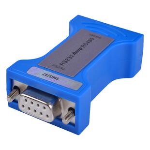 z-tek力特rs232转rs485工业级转换器双向互转9针公485转9孔母232串口协议ztek通讯模块免供电免驱送接线端子