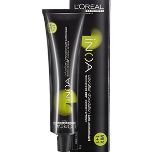 欧莱雅染发剂伊诺雅植物染发膏自己在家染孕妇冷棕2026流行色显白