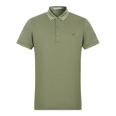 奢侈品polo2025新款男装条纹短袖
