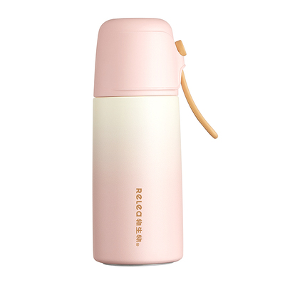 抗菌杯盖喝水不烫嘴双饮设计