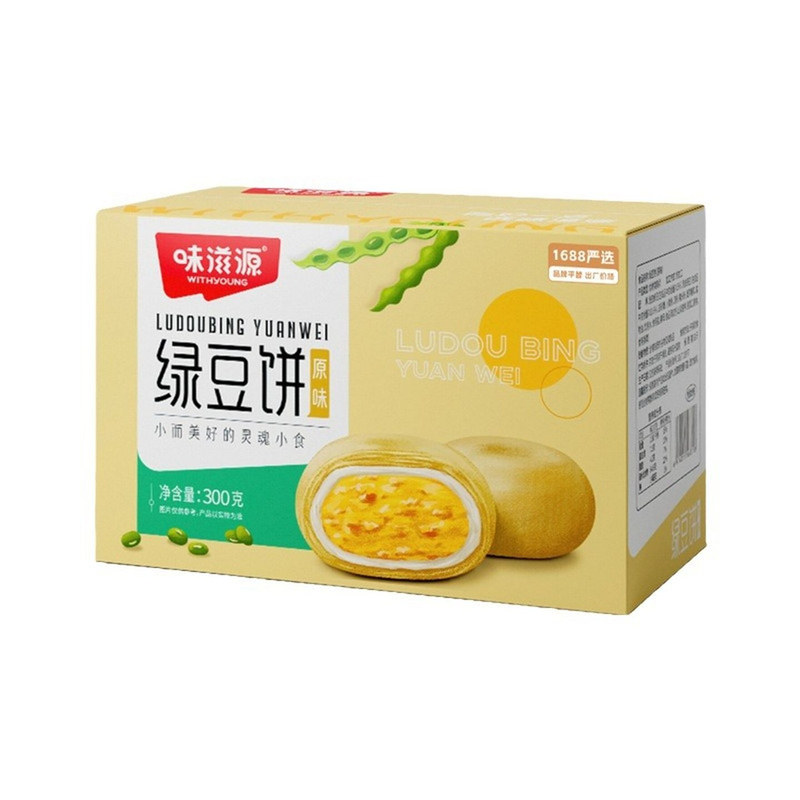 味滋源绿豆饼独立包装休闲零食