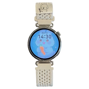 适用小米手表表带s5智能watchs4 41mm/3磁吸S2编织watch5/6尼龙color2运动版s1pro男款新款女生夏透气运动JW