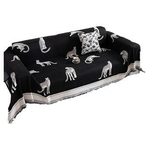 北欧轻奢高级感沙发盖布2025新款四季通用防猫抓全包沙发巾沙发套