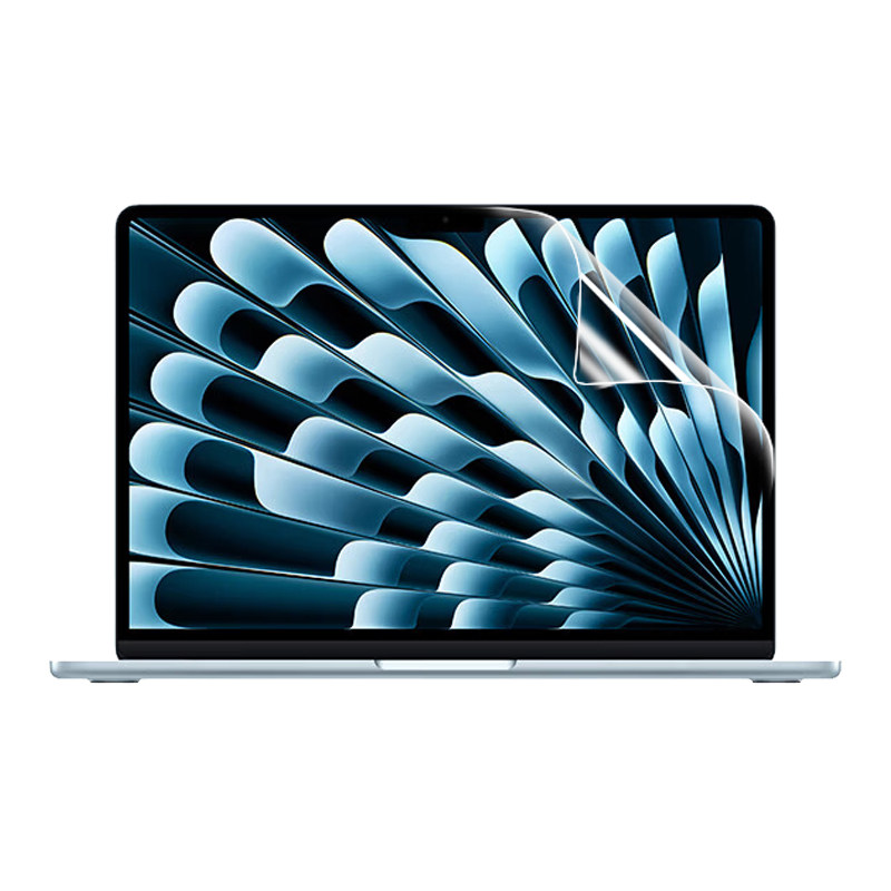 适用苹果笔记本贴膜MacBook Air屏幕保护膜Pro专用抗蓝光钢化膜M4 A3240磨砂防反光屏幕贴膜M5 A343