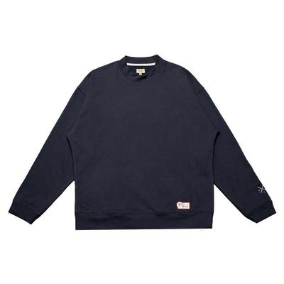 火柴刺绣复古简约长袖卫衣