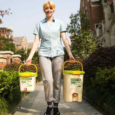 果攸厨余堆肥桶 垃圾分类波卡西堆肥箱 EM菌糠发酵桶