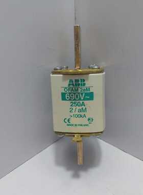 ABB OFAM2aM Fuse 690V 250A 2/aM 100kA