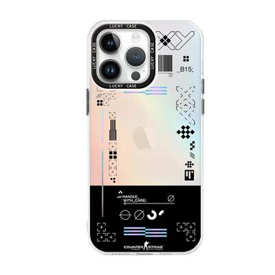 适用红米手机壳csgo印花集镭射壳
