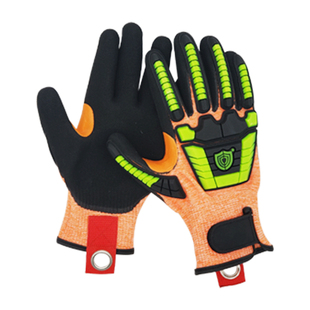 户外夜光抗震防撞防挤压防割手套抢险救援消防战训重工劳保攀岩