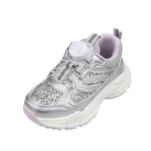 星期六女童运动鞋春秋旋纽扣轻便软底时尚运动老爹鞋学生女童鞋子