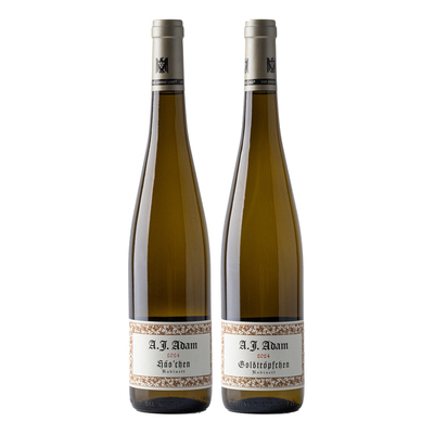 企鹅市集 雷司令 德国摩泽尔亚当玉兔金滴特级园珍藏半甜白葡萄酒