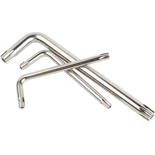 伟达高镀镍梅花内六角扳手米字型内六花螺丝刀六棱匙T10T15T20T50