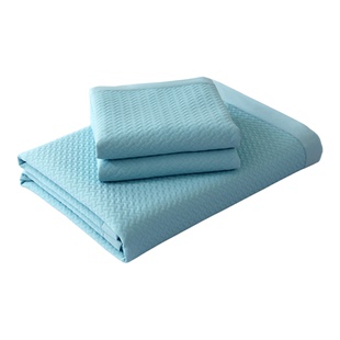 小绵羊泡泡席夏季冰丝凉席可折叠床笠床单款夏天空调席子豆豆席