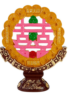 香港正品 李居明2026马年吉祥物工艺品 喜从天降 摆件