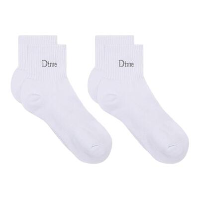 DimeMTL男女中筒棉袜