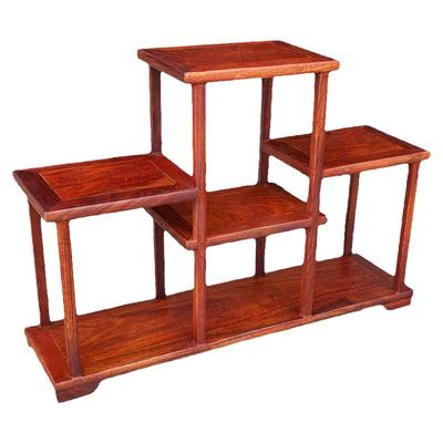 花梨木紫砂壶摆放展示架