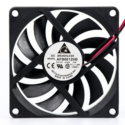 8010超薄静音机箱电源风扇